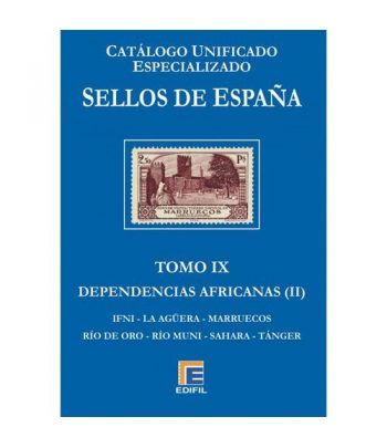 EDIFIL España Serie azul 2018 especializado Tomo IX.