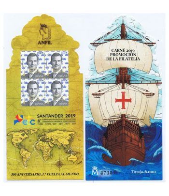 5360CP Carnet Promoción de la Filatelia 2019.