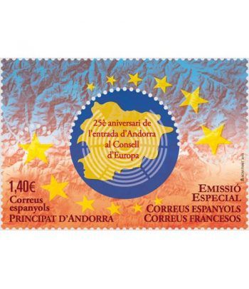 490 Emissió Especial España-Francia. Consell d’Europa  - 2