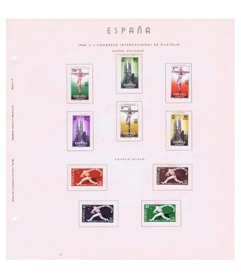 Colección Sellos de España 1957/1972. Charnela.