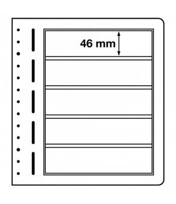 LEUCHTTURM hojas en blanco LB 5 divisiones.