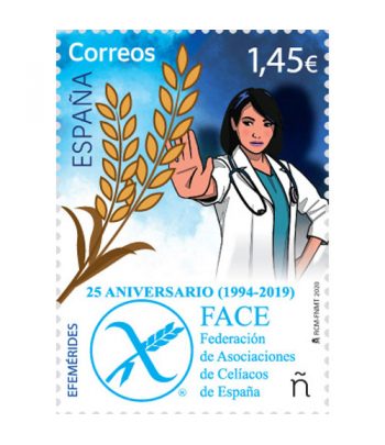 Sello de España 5387 25 aniversario Federación de Asociaciones