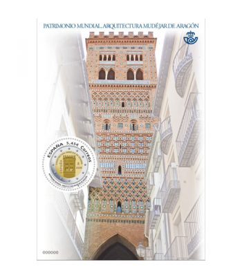 Sello de España 5389 HB Patrimonio mundial Arquitectura mudéjar