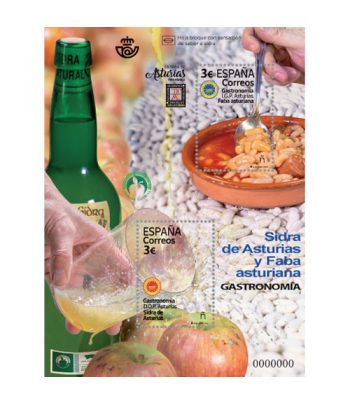 Sello de España 5391 HB Gastronomía D. O. Protegidas de