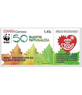 Sello de España 5401 WWF. Protección de la naturaleza