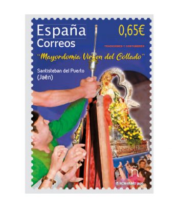 Sello de España 5411 Mayordomía Virgen del Collado
