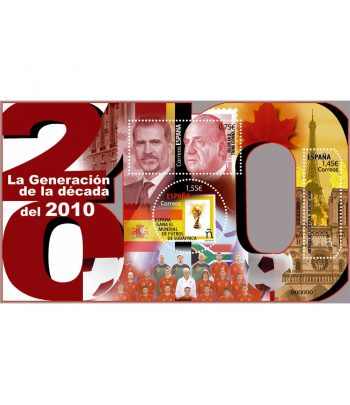 Sello de España 5431 La Generación de la Década de 2010