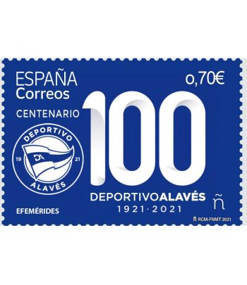 Sello de España 5454 Centenario Deportivo Alavés