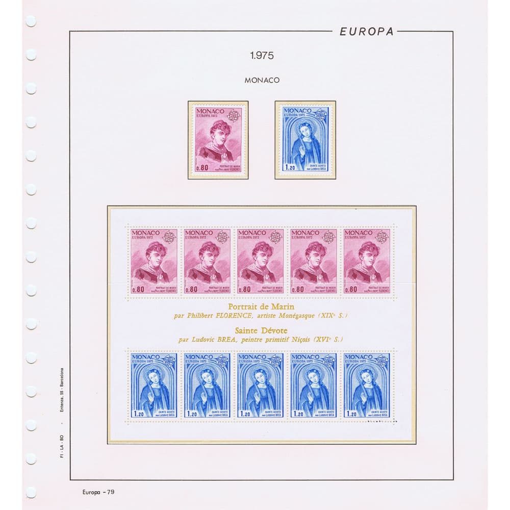 Colección de Sellos de Tema Europa año 1956 a 1995  - 4