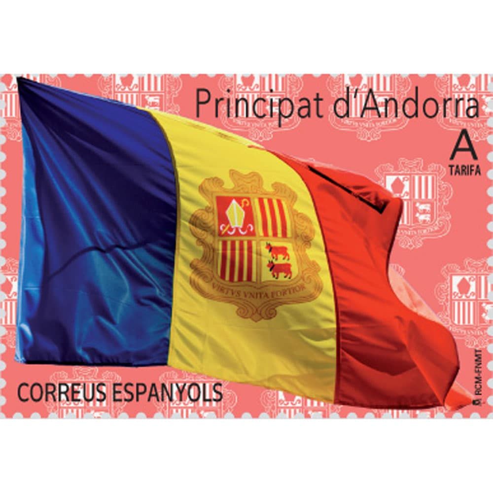 Andorra Española 492 Serie básica 2020. Bandera