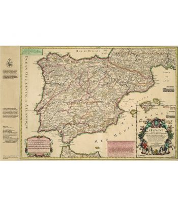 Sello de España 5483 HB 300 Aniversario del Primer Mapa Postal
