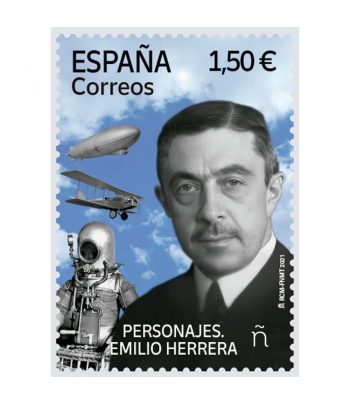 Sello de España 5487 Emilio Herrera