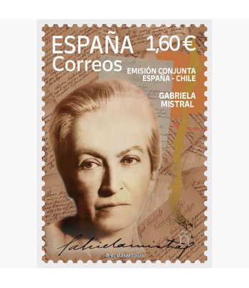 Sello de España 5514 Gabriela Mistral