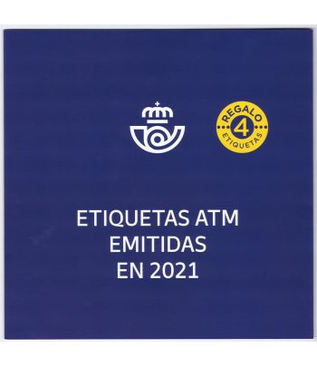 Etiquetas ATM emitidas el Año 2021 completo.  - 1 Filatelia.shop