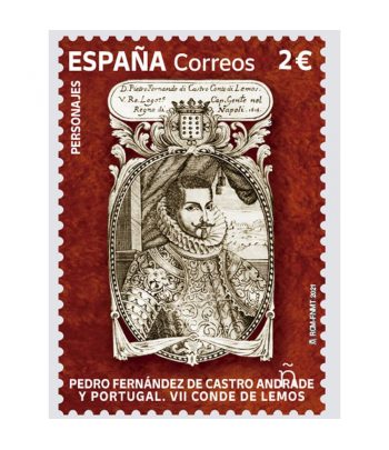 Sello de España 5529 Pedro Fernández de Castro Andrade