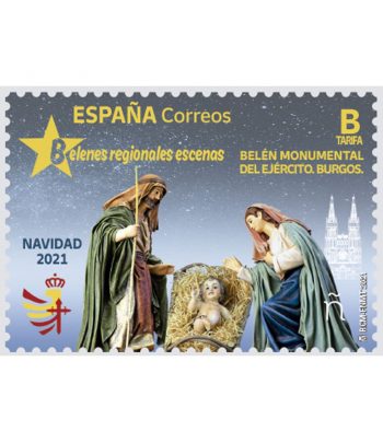 Sello de España 5533/34 Navidad 2021  - 1 Filatelia.shop