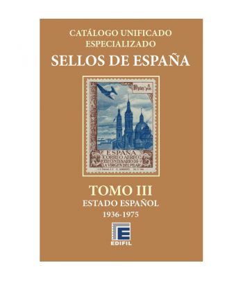 EDIFIL Catálogo sellos España Serie bronce 2021 especializado Tomo III  - 1 Filatelia.shop