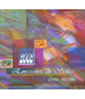 Libro de Sellos España y Andorra Correos 2002