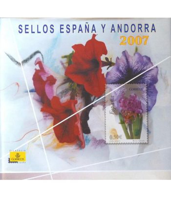 Libro de Sellos España y Andorra Correos 2007
