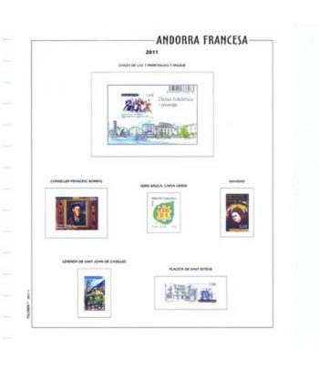 Filober Suplemento Color Andorra Francesa 2020 con protectores Hojas FILOBER Color - 2