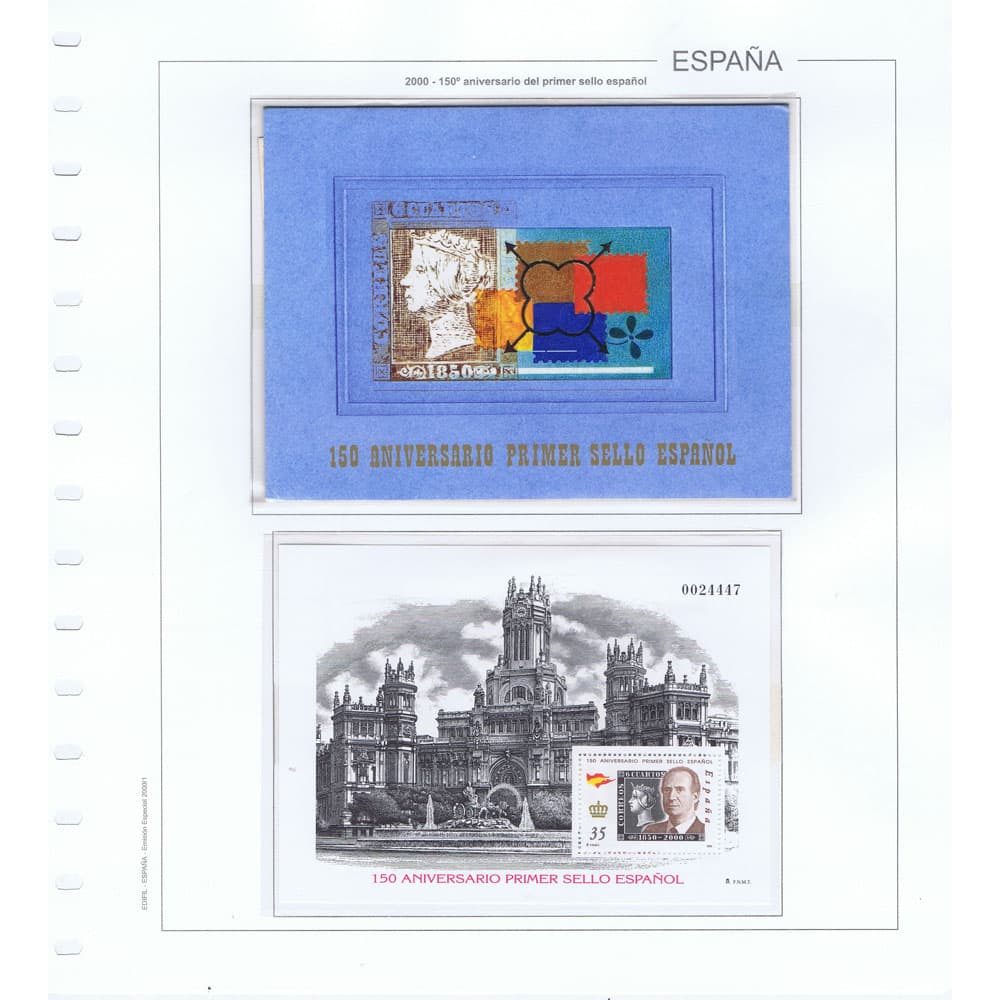 Colección de Sellos de España años 1975 al 2003 en bloque de 4  - 5 Filatelia.shop