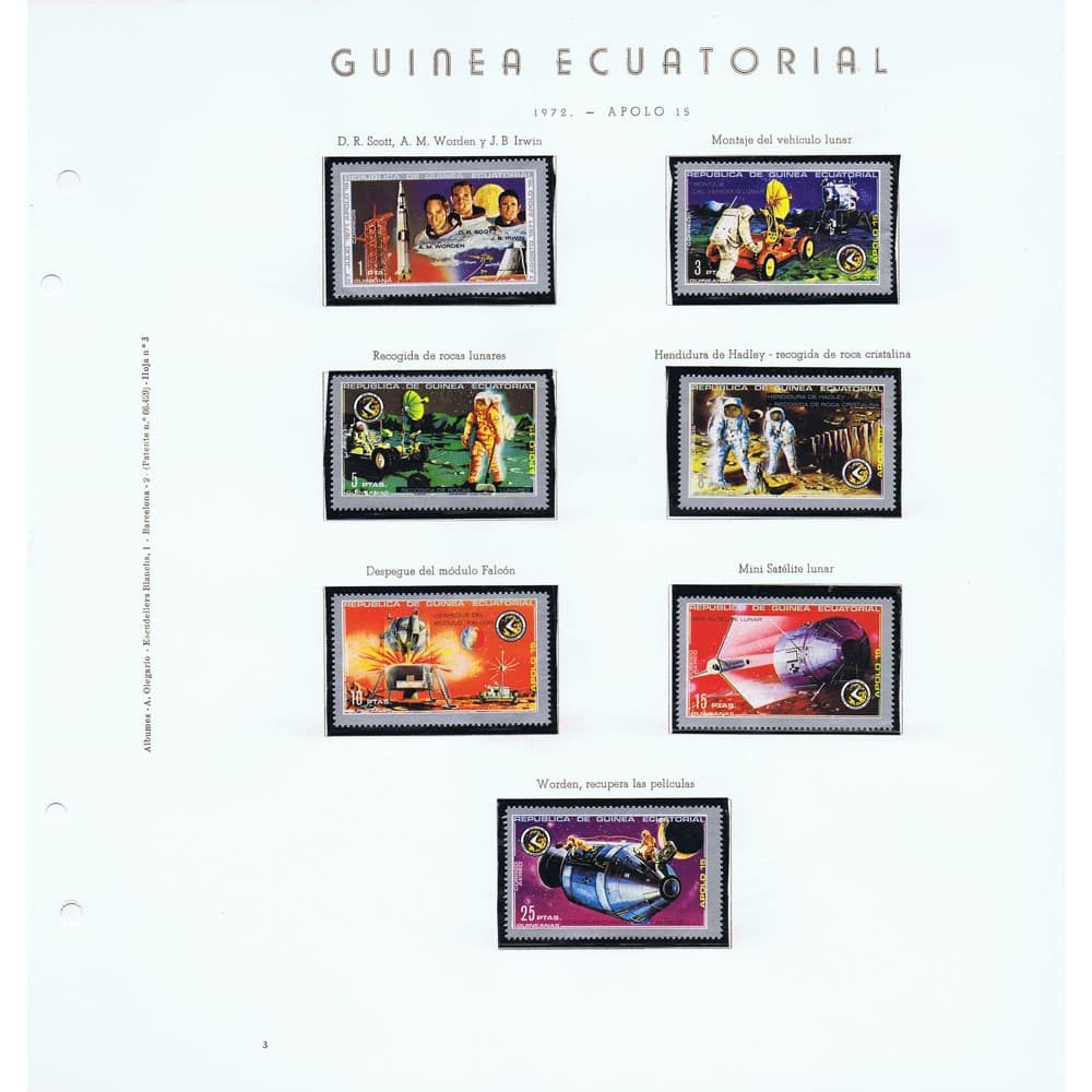 Colección de sellos de Temática variada de Guinea Ecuatorial  - 2 Filatelia.shop