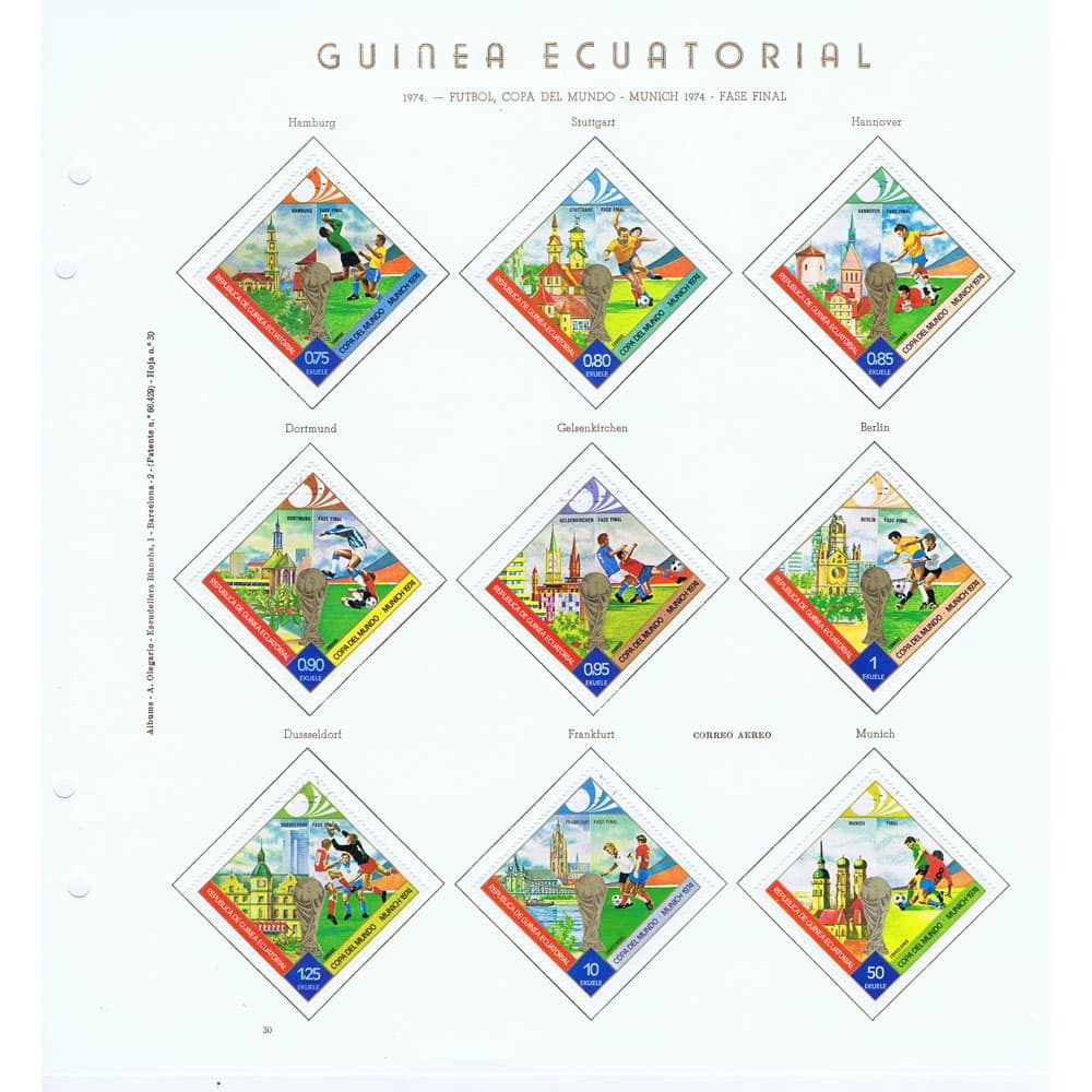 Colección de sellos de Temática variada de Guinea Ecuatorial  - 4 Filatelia.shop