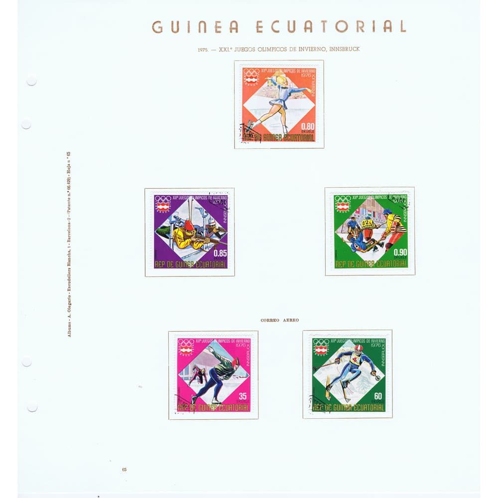 Colección de sellos de Temática variada de Guinea Ecuatorial  - 9 Filatelia.shop
