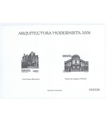 Prueba lujo 97A Calcografía Arquitectura 2008