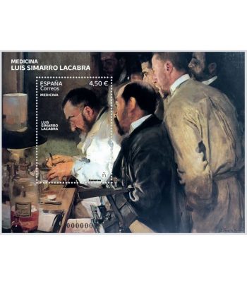 Sello de España HB 5549 Luis Simarro Lacabra