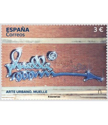 Sello de España 5560  Graffiti. Muelle.  - 1 Filatelia.shop