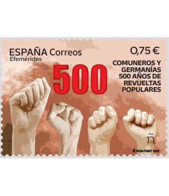 Sello de España 5564 Comuneros y Germanías.