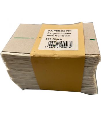 Paquete 500 sobres brillantina 75 x 102 milímetros  - 1 Filatelia.shop