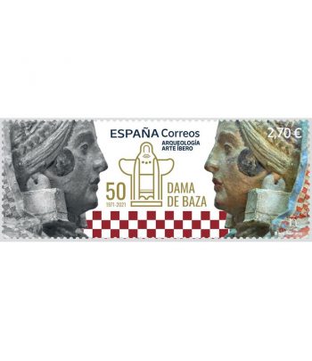 Sello de España 5594 50 años descubrimiento Dama de Baza.  - 1 Filatelia.shop