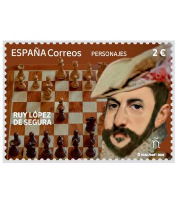 Sello de España 5595 Ruy López de Segura. Ajedrez  - 1 Filatelia.shop