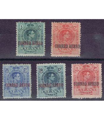 Sello de España 292/96 Alfonso XIII. Tipo medallón.  - 1 Filatelia.shop