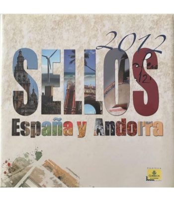 Libro de Sellos España y Andorra Correos 2012  - 1 Filatelia.shop