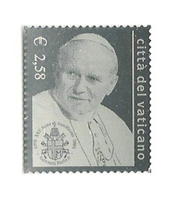 Vaticano 1308 Sello de plata Juan Pablo II 2003.