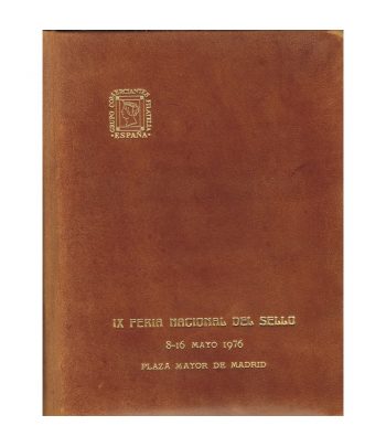 Libro conmemorativo IX Feria Nacional del Sello. Madrid 1976.  - 1 Filatelia.shop