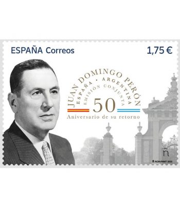 Sello de España 5599 Conjunta España Argentina. Perón  - 1 Filatelia.shop