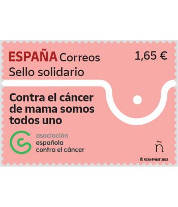 Sello de España 5614 Contra el cáncer de mama  - 1 Filatelia.shop
