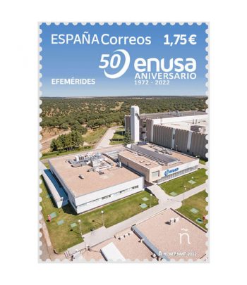 Sello de España 5619 50 Años ENUSA.  - 1 Filatelia.shop