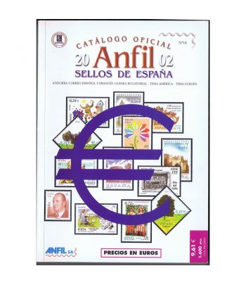 Catálogo de Sellos de España ANFIL año 2002  - 1 Filatelia.shop