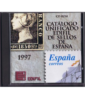 Catálogo Unificado Edifil de Sellos de España 1997 en CDRom  - 1 Filatelia.shop