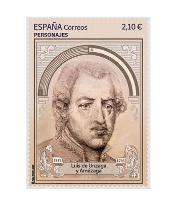 Sello de España 5635 Luis de Unzaga y Amézaga.  - 1 Filatelia.shop
