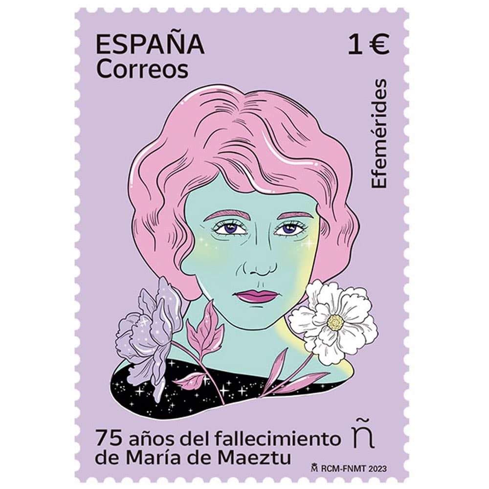 Sello de España 5639 75 años fallecimiento María de Maeztu.  - 1 Filatelia.shop