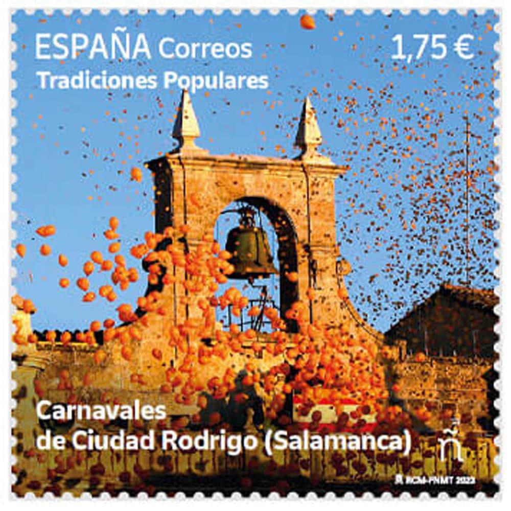 Sello de España 5640 Carnavales de Ciudad Rodrigo  - 1 Filatelia.shop