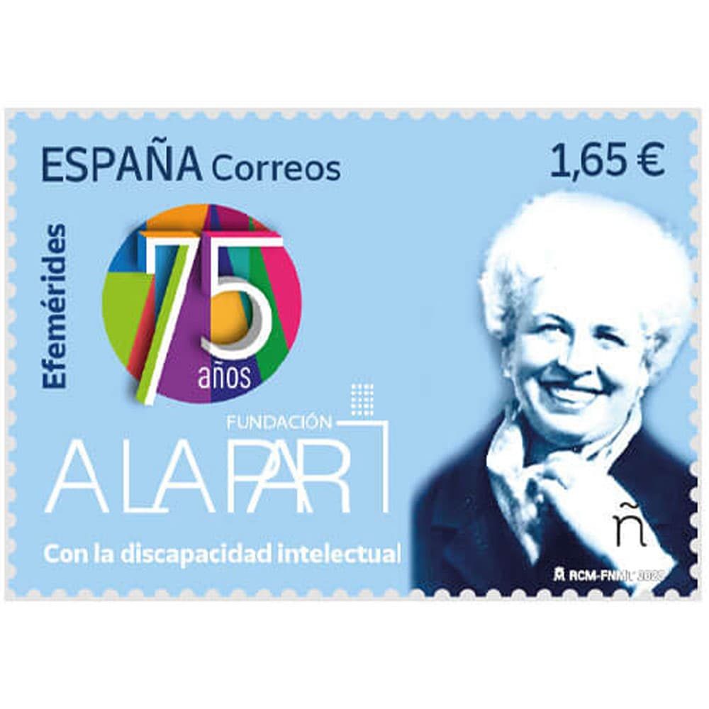 Sello de España 5643 75 Años Fundación A la Par.  - 1 Filatelia.shop
