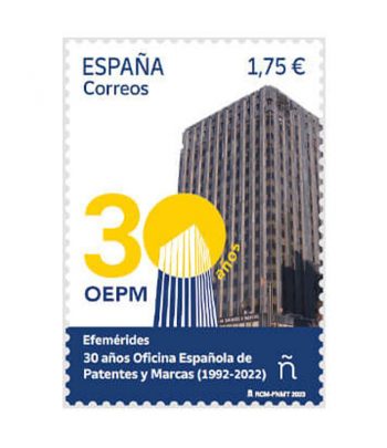 Sello de España 5648 30 años Oficina Española de Patentes y Marcas.  - 1 Filatelia.shop
