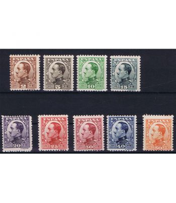 Sello de España 490/98 Alfonso XIII. Tipo Vaquer.  - 1 Filatelia.shop